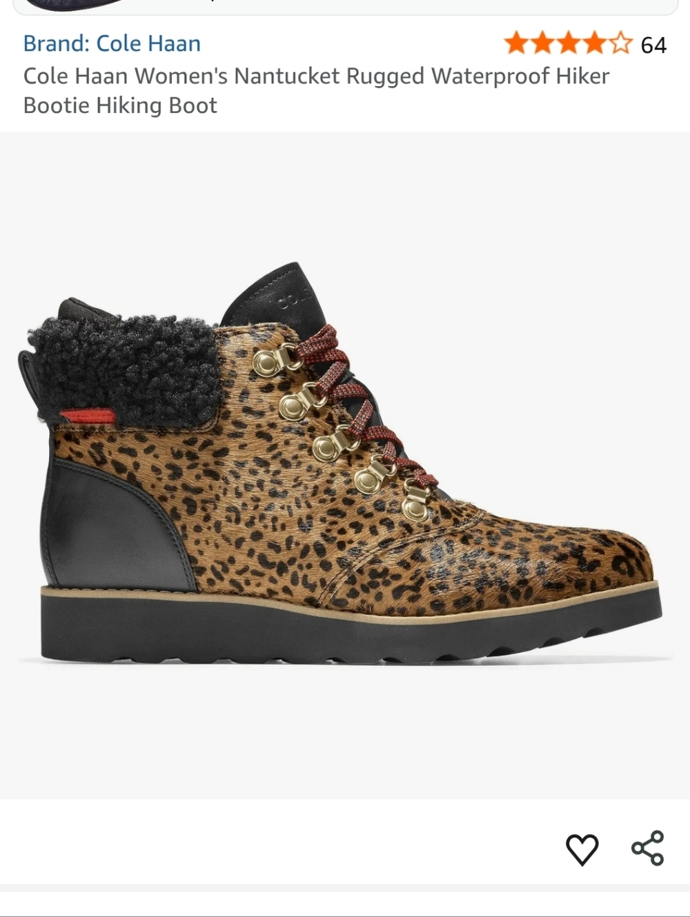 Cole Haan Nantucket Hiking Boot